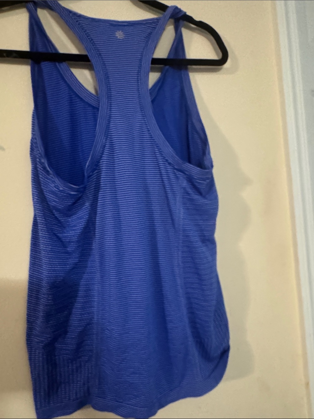 Athleta royal blue  Ribbed Racerback Tank - Picture 4 of 4